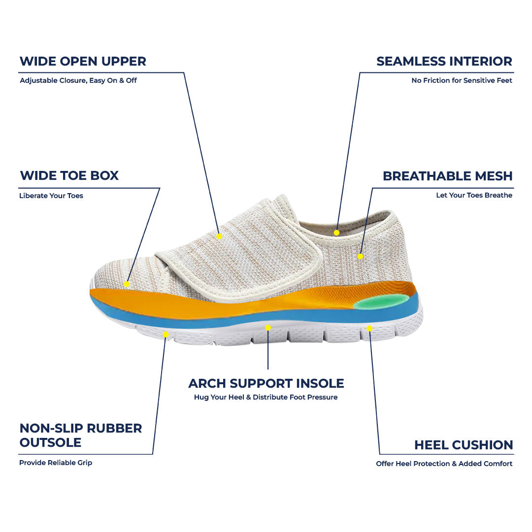 Vilis - Adjustable Fit & Pain Relief Shoes (Unisex)